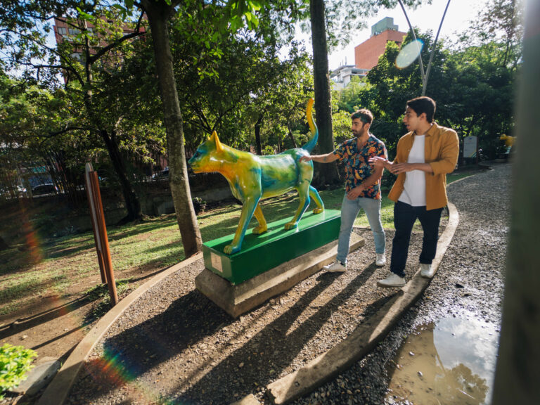 El Gato del Río y el parque de Las Novias del Gato Turistas